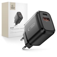 TECH-PROTECT Punjač NCA20 mrežni 20W PD QC, crni