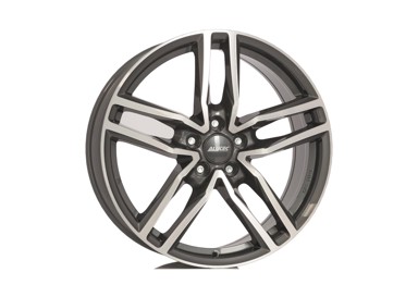 ALUTEC Aluminijska felga 7,5X17 5/114,3 ET38 (70,1) ikenu siva sprijeda polirana IKE75738B82-9