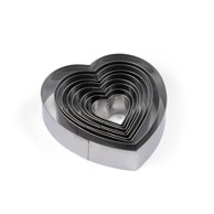 BLOMSTERBERGS Rezaći za kolače u setu 9 kom Heart