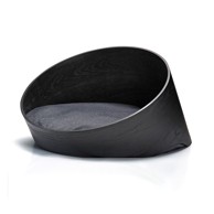 MIACARA Krevet za pse Covo Ash Black/Anthracite S, 75×60 cm, crni