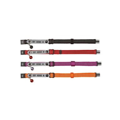 TRIXIE Ogrlica za mačke reflektirajuća s adresarom My Home