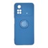 MAXMOBILE Maska Silicone Elegante Ring za Poco M4 Pro, plava