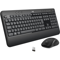 LOGITECH Set tipkovnice i miša MK540 Advanced, bežični, crni