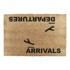 ARTSY DOORMATS Otirač od kokosovih vlakana 40x60 cm Arrivals and Departures