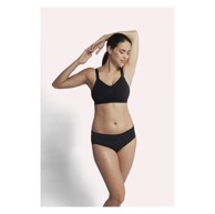 CARRIWELL Grudnjak za trudnice i dojilje, podstavljeni, crni, M