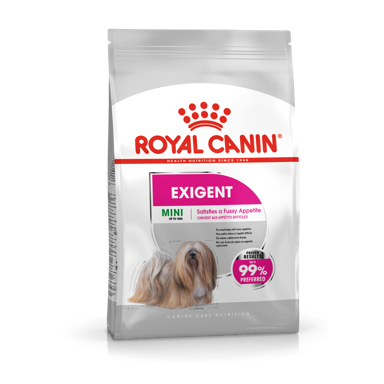 ROYAL CANIN CCN Mini Exigent, za odrasle i starije pse malih pasmina (od 1 do 10 kg) - Stariji od 10 mjeseci - Mali izbirljivi psi, 3 kg