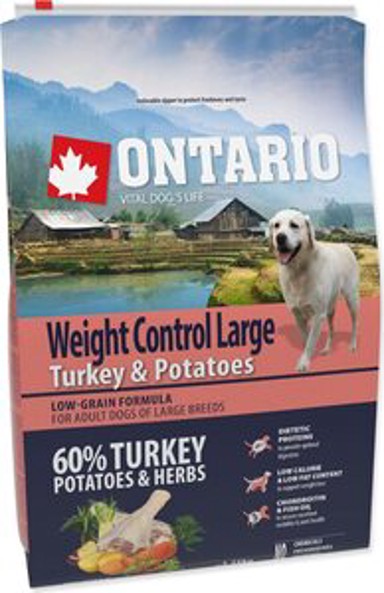 ONTARIO Hrana za pse Dog Adult Large Breed Weight Control 2,25 kg, puretina i krumpir