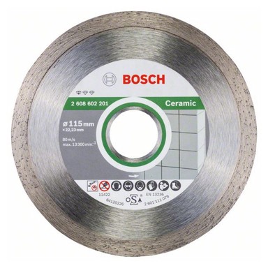 BOSCH Rezna ploča dijamantna 115 mm Ceramic
