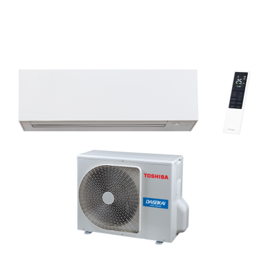 TOSHIBA Klima uređaj Daiseikai 10 RAS-B10S4KVPG-E/RAS-10S4AVPG-E, 2,5 kW, bijela
