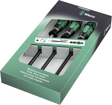 WERA Set odvijača 391/3 za stezaljke crijeva