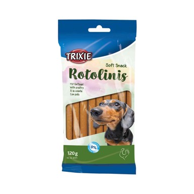 TRIXIE Poslastica za pse Rotolinis puretina, 12 komada