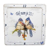 Personalizirani sat za srebrni pir