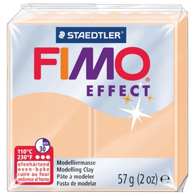 STAEDTLER Masa za modeliranje, FIMO Effect, 57 g, pastelna boja breskve