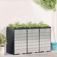 Skladištenje kanti za 3 kante Antracit 340 x 77.5 x 115.5 cm