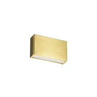 Zidna svjetiljka Box, IP40 525 lm 2700 K, mjedena