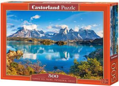 CASTORLAND Puzzle Torres Del Paine Patagonija Čile, 500 kom