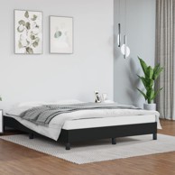 Okvir za krevet crni 140x190 cm od umjetne kože