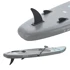 SUP daska za veslanje, 320 x 76 x 15 cm, siva