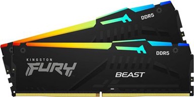 KINGSTON Fury Beast RGB KF552C40BBAK2-16, Radna memorija PC-41600, 16GB, DDR5 5200MHz, 2x8GB