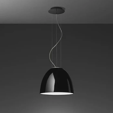 LED mini visilica Nur Mini Gloss 30 W 2700K 1287 lm, crna