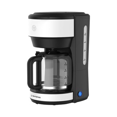 WESTINGHOUSE Aparat za kavu Basic, 1000 W, filter kava, do 10 šalica, 1,25l, bijeli