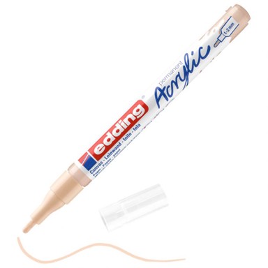 EDDING Akrilni marker 5300255, 1-2 mm, bež