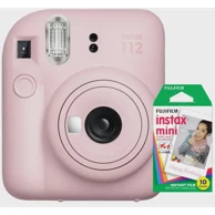 FUJIFILM Instant fotoaparat Instax Mini 12, rozi + 10 snimaka
