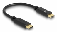 DELOCK USB Kabel C-C 15cm 100W 5A, crni