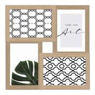 KNOR Viseći okvir u prirodnoj boji 27x27 cm Beech 