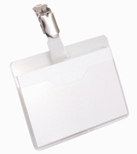 Identifikacijske kartice 8106, 60 × 90 mm, prozirna