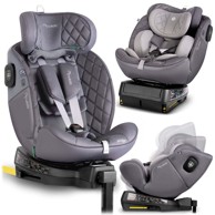 NUKIDO Autosjedalica 0-36 kg Prestige Line ISOFIX, siva