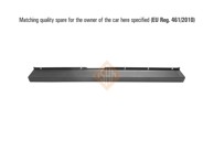 ISAM Zadnji branik Fiat Ducato 06-14, srednji, crni, Jumper/Boxer, 0133109