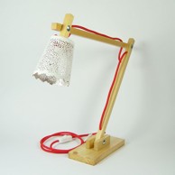 JENNY Stolna svjetiljka, crvena