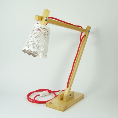 JENNY Stolna svjetiljka, crvena