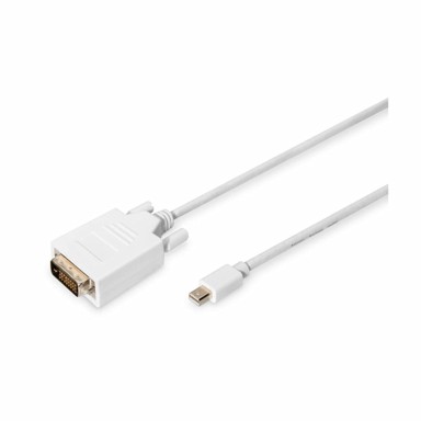 DIGITUS Kabel DisplayPort Mini-DVI 2 m AK-340305-020-W, bijela