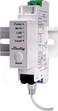 SHELLY Mjerilo električne energije PRO EM 50A, Bluetooth, Wi-Fi, LAN