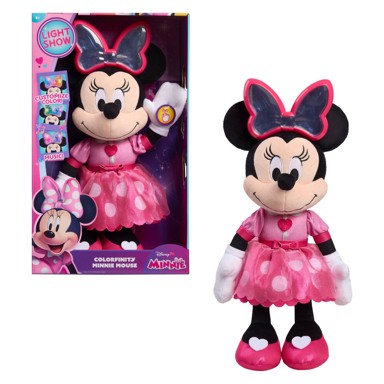 JUST PLAY pliš interaktivni Colorfinity Minnie Mouse