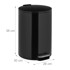 NORTHIX Kanta s pedalom, 5 L, metalna
