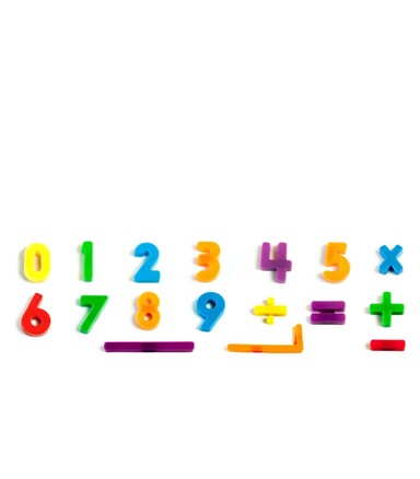 MINILAND Magnetni brojevi, 162 kom