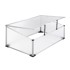 LINDER EXCLUSIV staklenik MC4361 100 x 60 x 30 do 40 cm  
