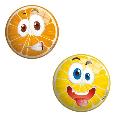 Lopta VOĆE, promjer 13 cm, sortirano