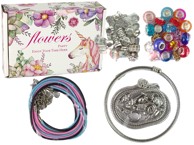 Set narukvica, lanaca i obojenih perli