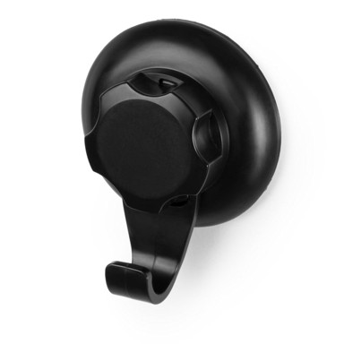 COMPACTOR Crna samoljepljiva kukica Bestlock Black Single Hook
