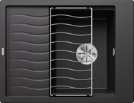 BLANCO Sudoper ELON 45 S InFino  SILGRANIT bez dalj. upr. - grafit