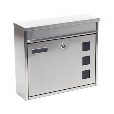 WILTEC Poštanski sandučić, inox, V12