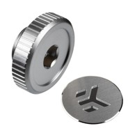 EKWB Čep za brtvljenje EK-Quantum Torque, G1/4, s logotipom EKWB, satin titanium