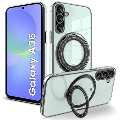 Stražnja maskica za Samsung Galaxy A36 5G, MagSafe, crna