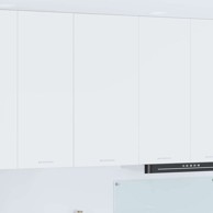 Viseći ormarić Riga, 50 x 31 x 100 cm, konstruirano drvo, bijeli