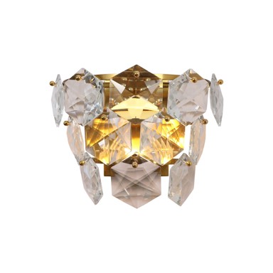 Zidna lampa Diana, 2xE14, zlatna