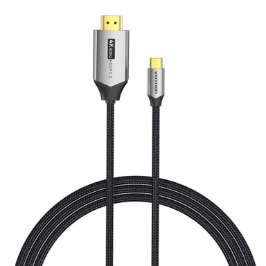 VENTION USB-C do HDMI 2.0 kabel, 2m, 4K 60Hz, crni 